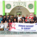 Tim EGD JNE dan Komunitas Motor Muslims On Wheels Menyerahkan Mushaf Al-Quran di Pompes Al Hikmah, Tasikmalaya, Jawa Barat