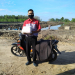 Kaharudin rider dari JNE Tarakan dengan area delivery wilayah pesisir pantai Tarakan Timur