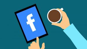 Ilustrasi aplikasi facebook