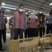 Menteri Perdagangan, Agus Suparmanto bersama Bupati Cirebon, Imron Rosyadi melakukan pelepasan 5 kontainer ekspor furnitur rotan dari total 40 kontainer di CV Nagam Rattan, Cirebon