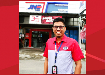 Anggun Andoeska dari JNE Padang, peringkat 1 Best Koordinator & JR. Supervisor JNE 2019 level kantor cabang