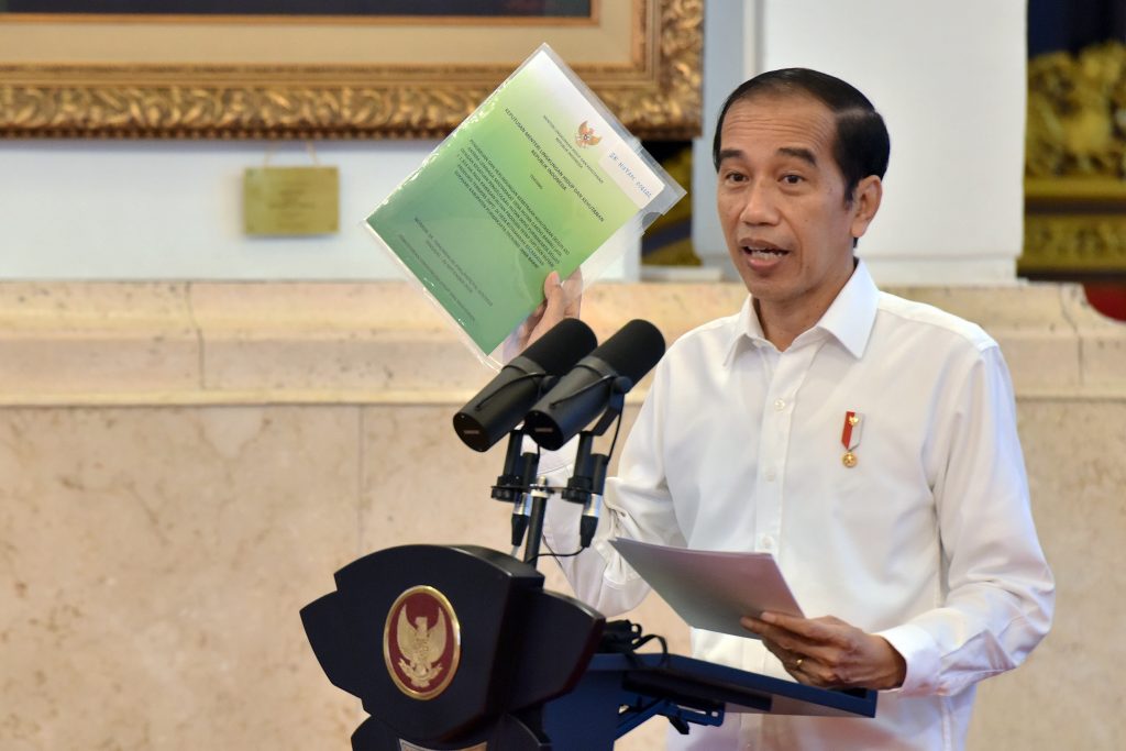 Jokowi resmi meneken instruksi presiden
