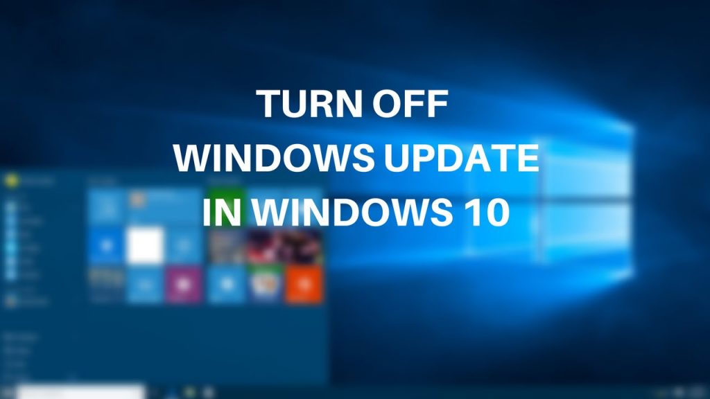cara mematikan Windows update Windows 10