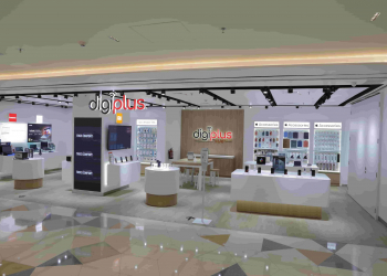 Digiplus adalah gerai ritel MAP pertama untuk perangkat elektronik multibrand. Gerai pertama Digiplus berlokasi di Grand Indonesia, East Mall, lantai 3A. Foto: dok MAP