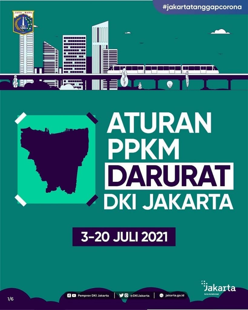 Aturan PPKM Darurat Jakarta