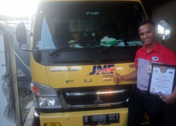 Wahyu Jumadi, Best Pick Up Courier 2021 cabang JNE Bogor