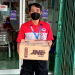 Subhanizar yang sudah 20 tahun mengemban amanah pengiriman paket customer setia JNE Pangkal Pinang