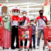 Kegiatan Shopping With Yatim disambut antusias anak-anak yatim yang bisa merasakan belanja di supermarket besar