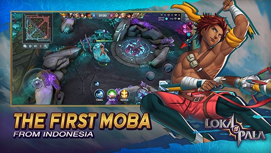 game MOBA lokapala telah hadir di platform iOS untuk iPhone dan iPAd