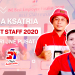 Dua Ksatria Best Staff 2020 dari JNE Pusat
