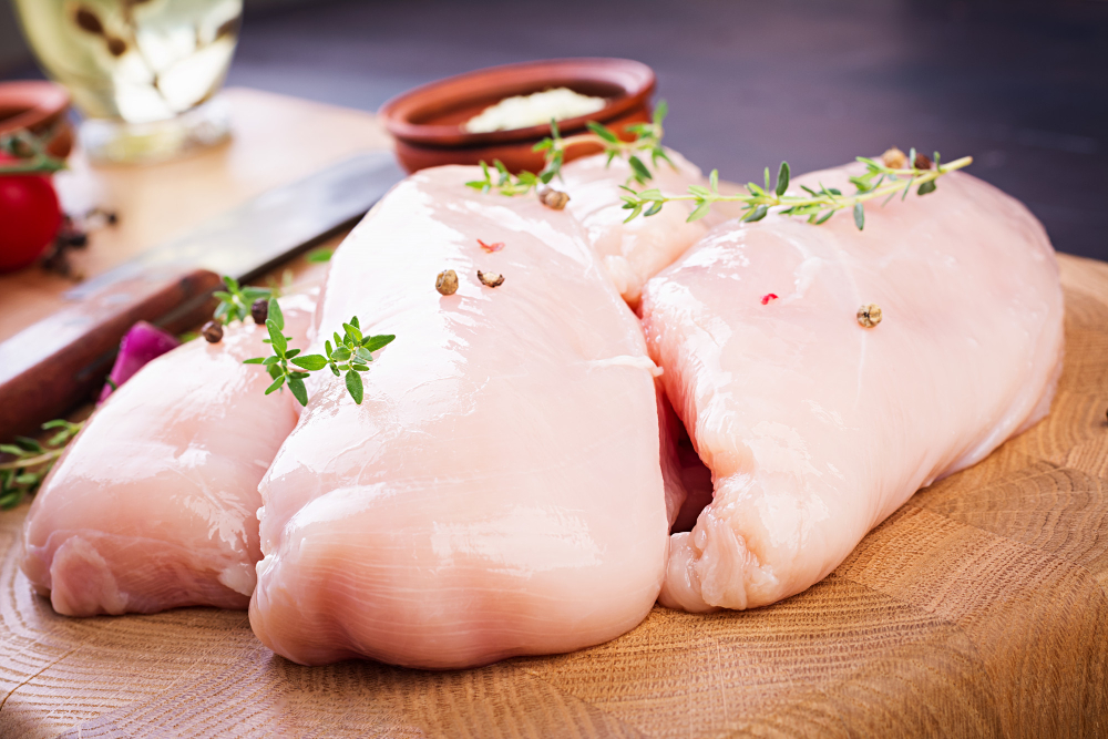 dada ayam sebagai makanan pengganti tahu tempe