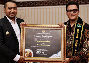 Arief Muhammad ditunjuk sebagai Duta Nasi Padang
