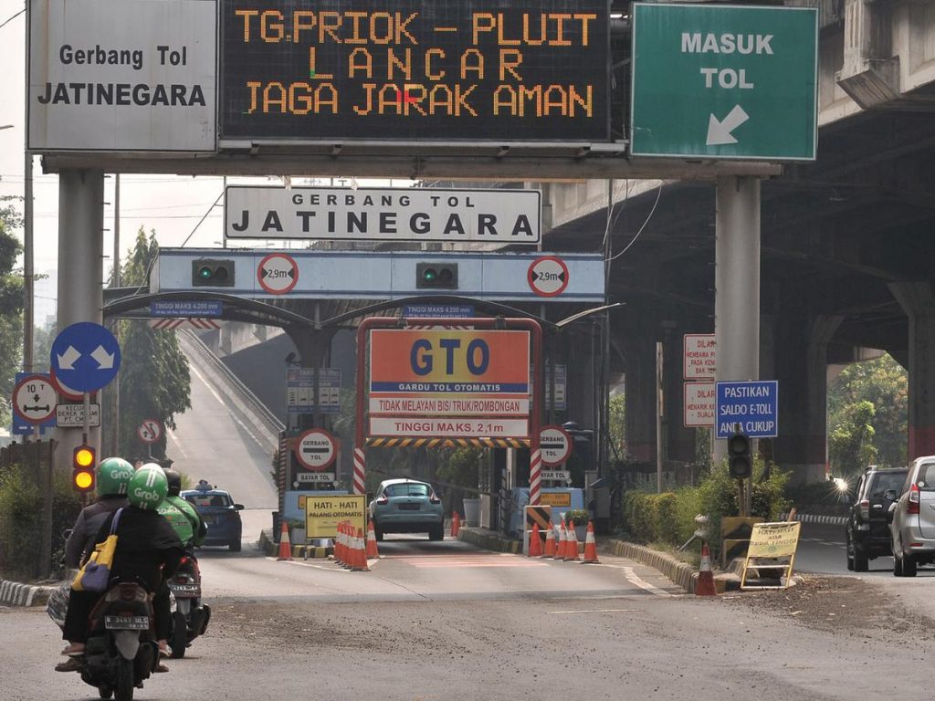 gerbang tol ganjil genap DKI Jakarta