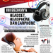 Bedanya Headset, Headphone, dan Earphone