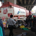 Fotor kecelakaan truk tangki di Cibubur