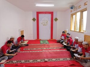 khataman alquran di kantor cabang jne
