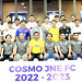 launching tim dan jersey cosmo jne fc liga futsal indonesia 2022-2023