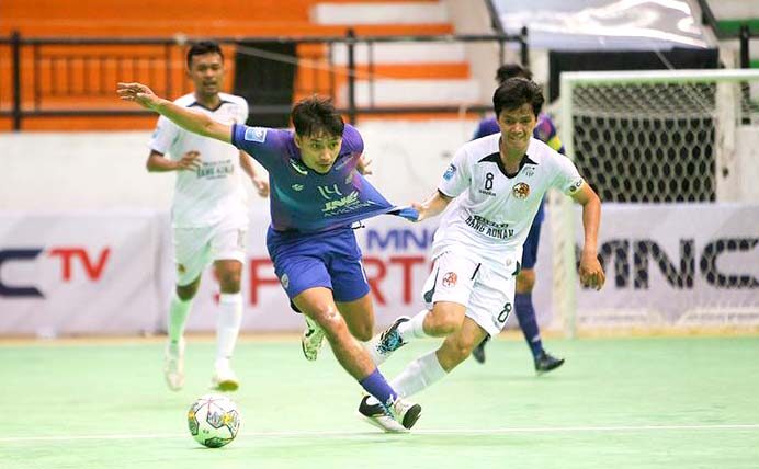 cosmo jne fc duduk di peringkat 2 klasemen liga futsal profesional Indonesia