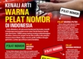 Warna Pelat Nomor di Indonesia