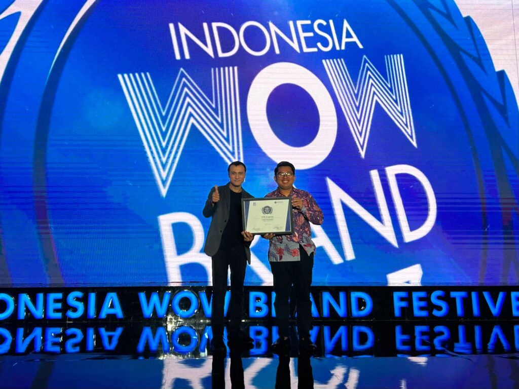 JNE dalam Indonesia Wow Brand 2023