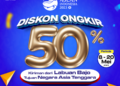 diskon 50 % buat ngirim paket ke negara ASEAN