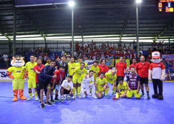 cosmo jne di pekan ke-14 liga futsal profesional, di Lampung