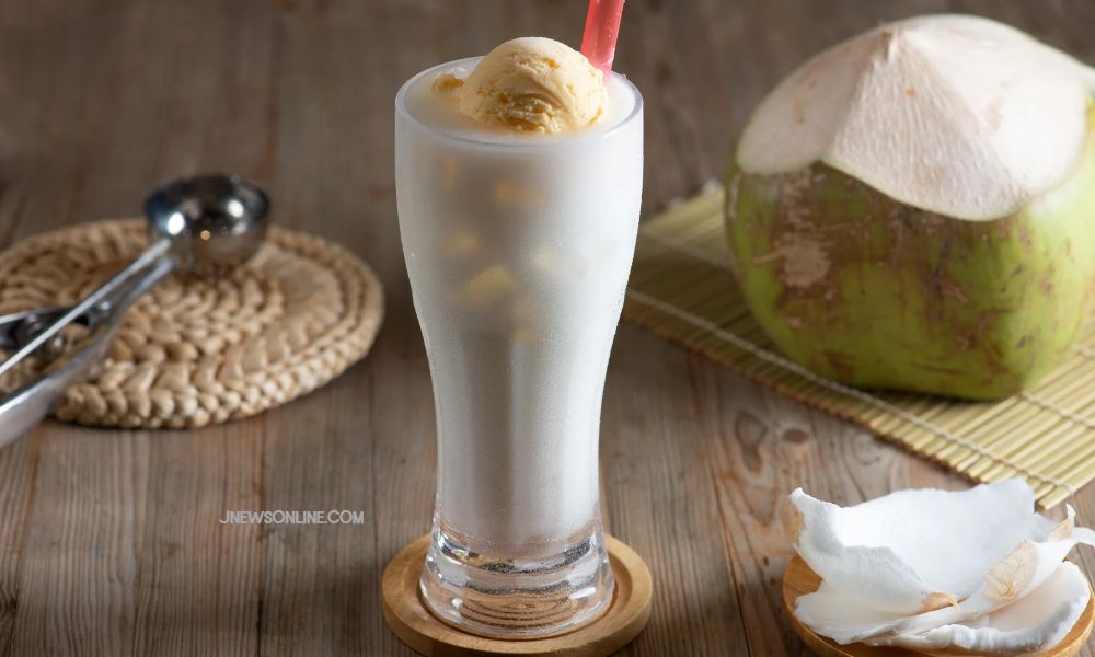 milk shake - coconut shake
