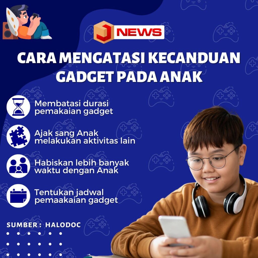 bahaya kecanduan gadget pada anak-anak