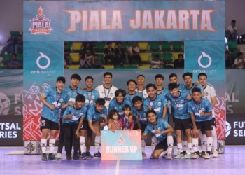 cosmo jne fc menjadi runner up futsal series piala jakarta 2023