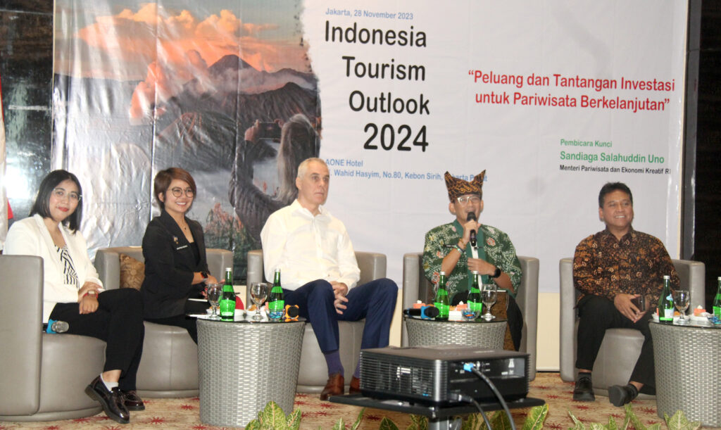 menparekraf sebut pariwisata indonesia akan tumbuh pesat di tahun 2024