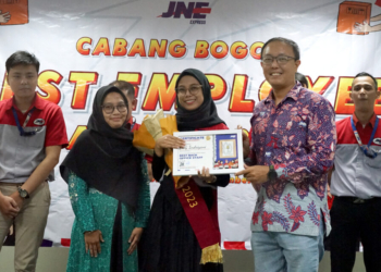 karyawan berprestasi jne bogor