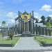 monumen di tapal batas malaysia dan Indonesia