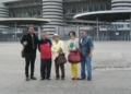 H. Soeprapto Soeparno dan keluarga saat liburan di Belanda