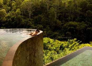 Kolam Renang The Hanging Gardens of Bali, Ubud