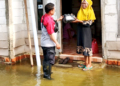 banjir rob di muara gembong