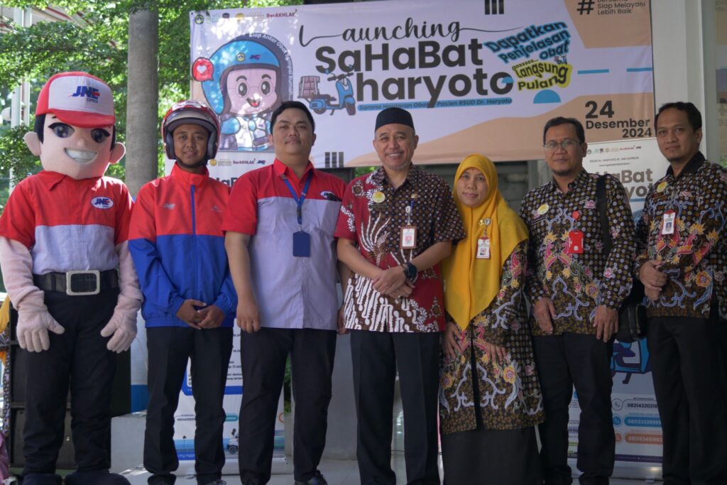 kerjsama JNE dan RSUD Dr. Haryoto