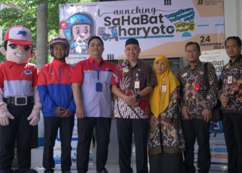 kerjsama JNE dan RSUD Dr. Haryoto