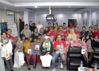 pengajian dua bulanan di jne padang menjelang peringatan isra mikraj