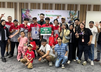tim contact center jne juara MLBB Tournament season 3 ICCA
