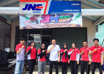 jne banyak mengirimkan kopi dari lampung barat