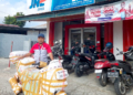 jne kupang banyak mengirimkan sepeda motor para pengendara yang touring di NTT dan sekitarnya