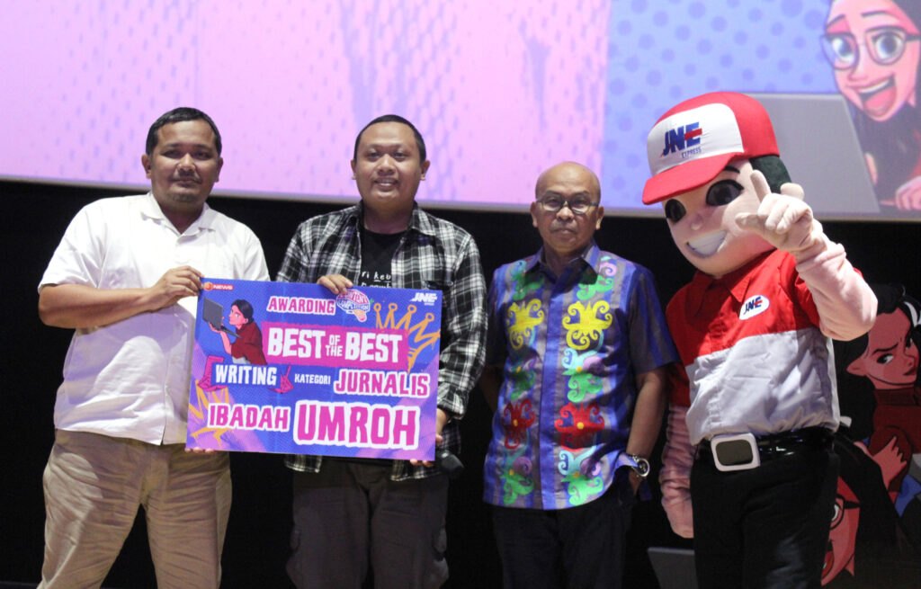 juara lomba menulis jurnalis jne 2025