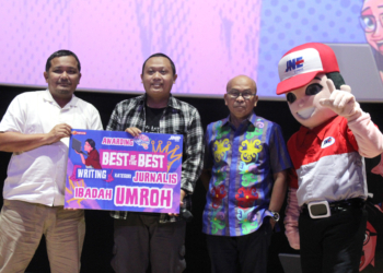 juara lomba menulis jurnalis jne 2025
