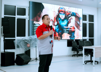 jne memberi kuliah mengenai rantai pasok di politeknik negeri padang