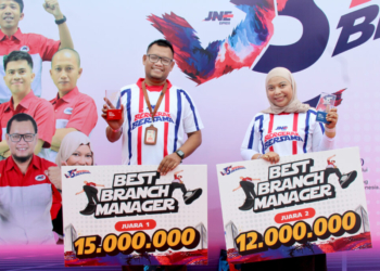kepala cabang jne terbaik 2025