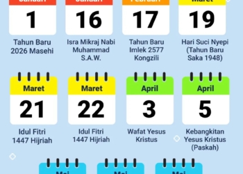 tanggal cuti bersama tahun 2026