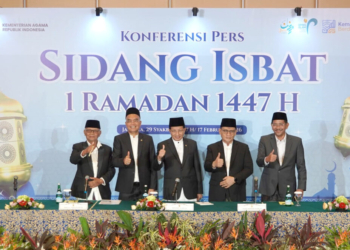 1 Ramadan 1447 H jatuh pada hari Kamis, 18 Februari 2026