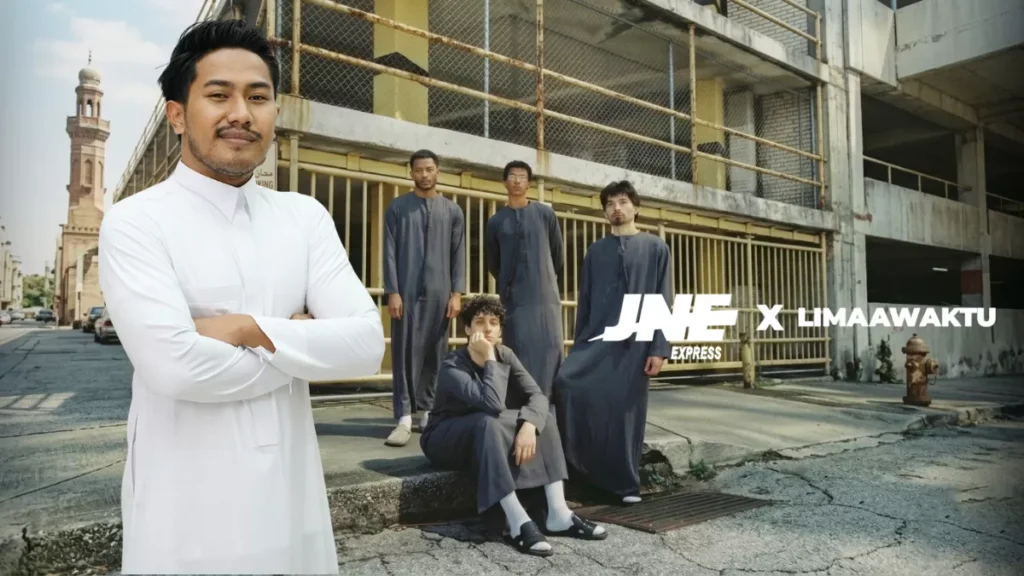 limaawaktu mengubah jubah muslim menjadi terlihat modern dan modis bagi pria