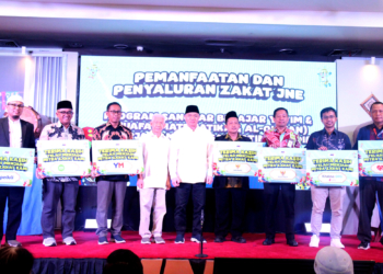 acara hilalbihalal JNE