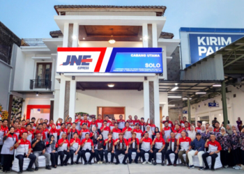 gedung baru jne solo